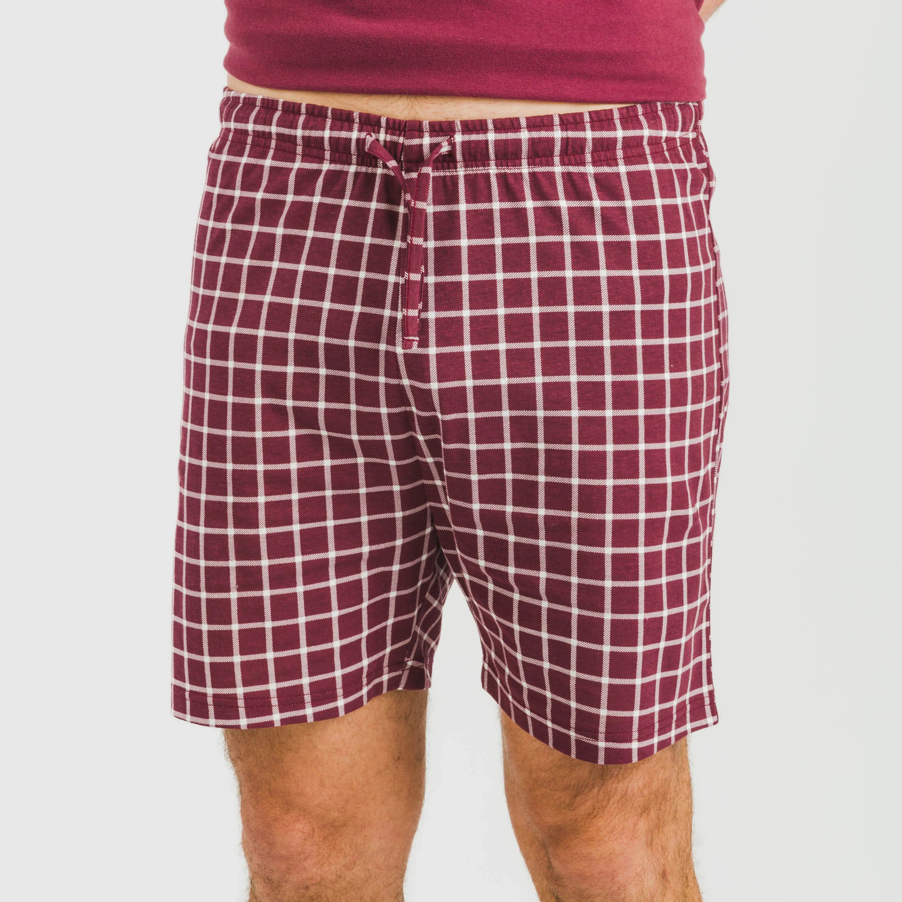 PIGIAMA CORTO DA UOMO A QUADRI ROBERTO