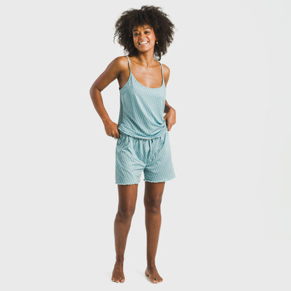 PIGIAMA DA DONNA CON SPALLINE WALIA SOFT