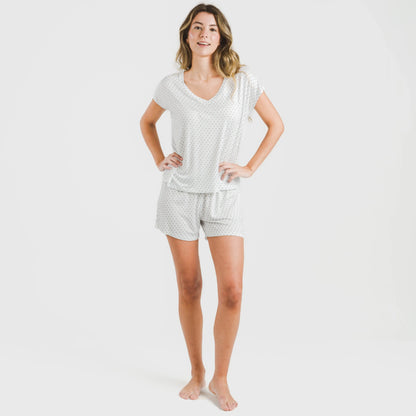 Pigiama da donna CTR M/FLUID VISCOSE VERSO