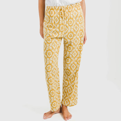 PANTALONI IN VISCOSA CALSITA