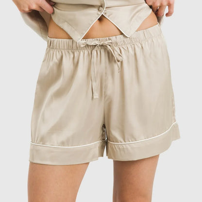 PIGIAMA DA DONNA IN RASO CRT M/C