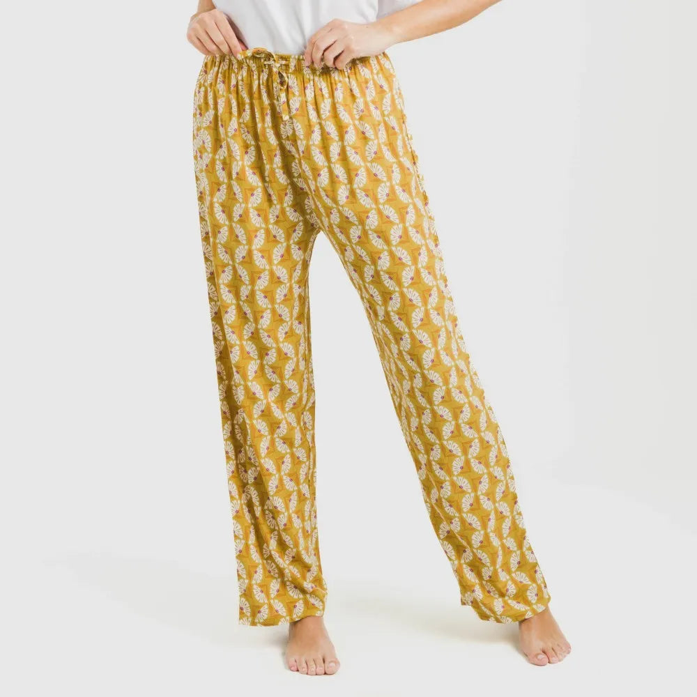 PANTALONI IN VISCOSA CALSITA