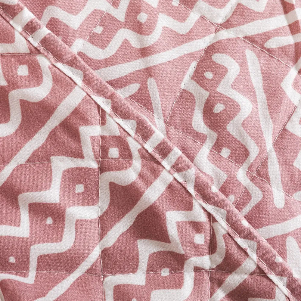 Colcha bouti Vinuesa malva