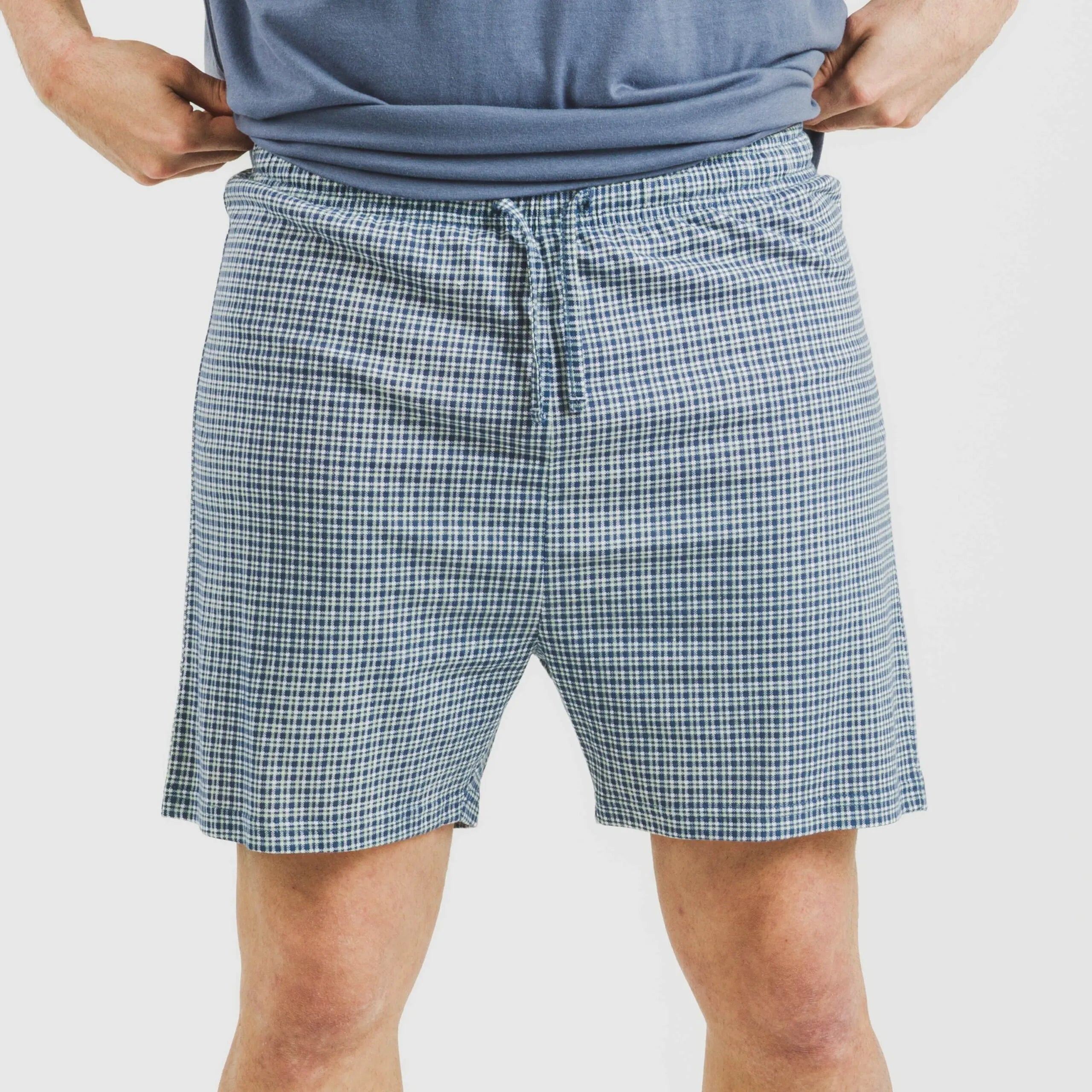 PIGIAMA CORTO DA UOMO A QUADRI KIKE