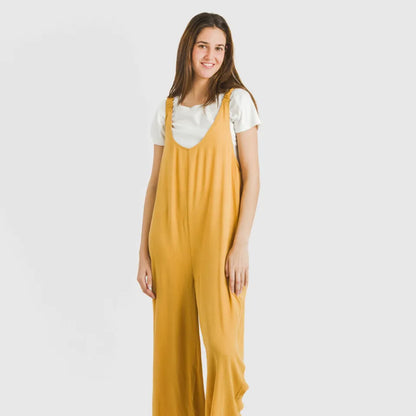 TUTA LUNGA DONNA VISCOSA BAMBULA TINTA UNITA