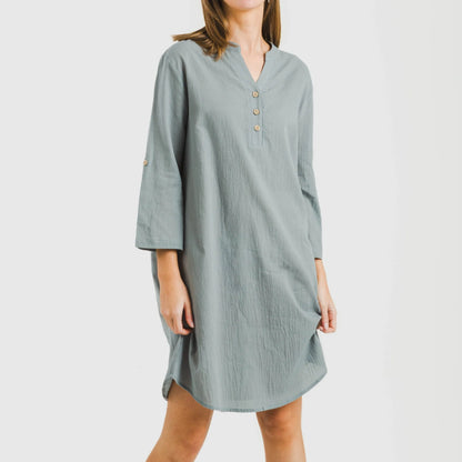 CAMICIA IN COTONE SEMPLICE