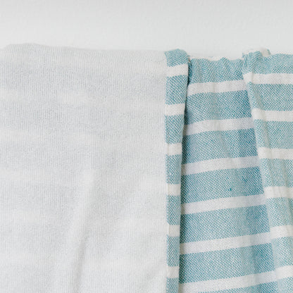 PACK PAREO ASCIUGAMANO + BORSA A RIGHE ALG