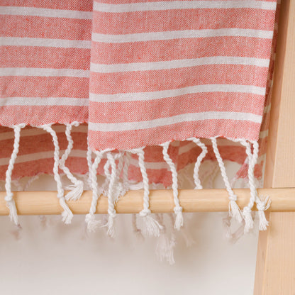 PACK PAREO ASCIUGAMANO + BORSA A RIGHE ALG