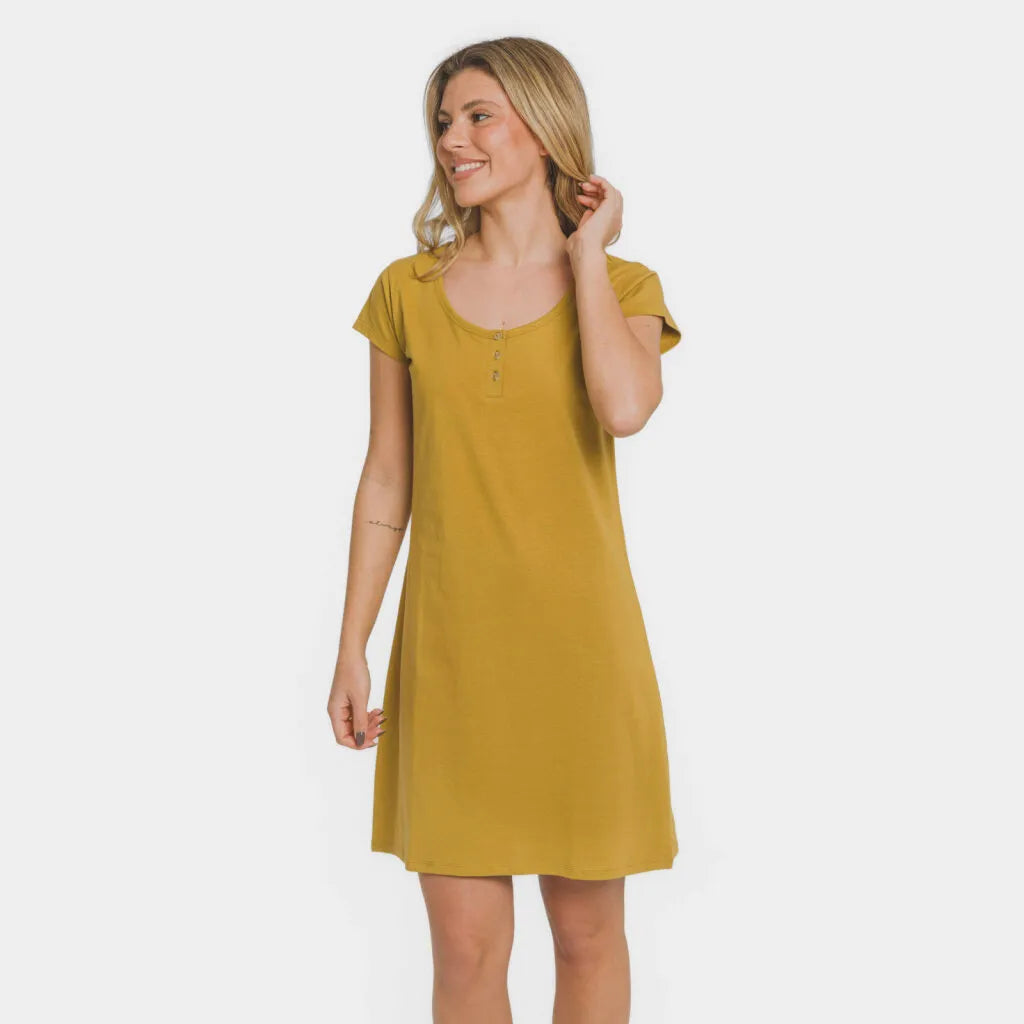 BLUSA DA DONNA A MANICHE CORTE SEMPLICI