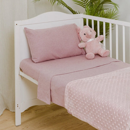 SET LENZUOLA IN FLANELLA SOLIDA