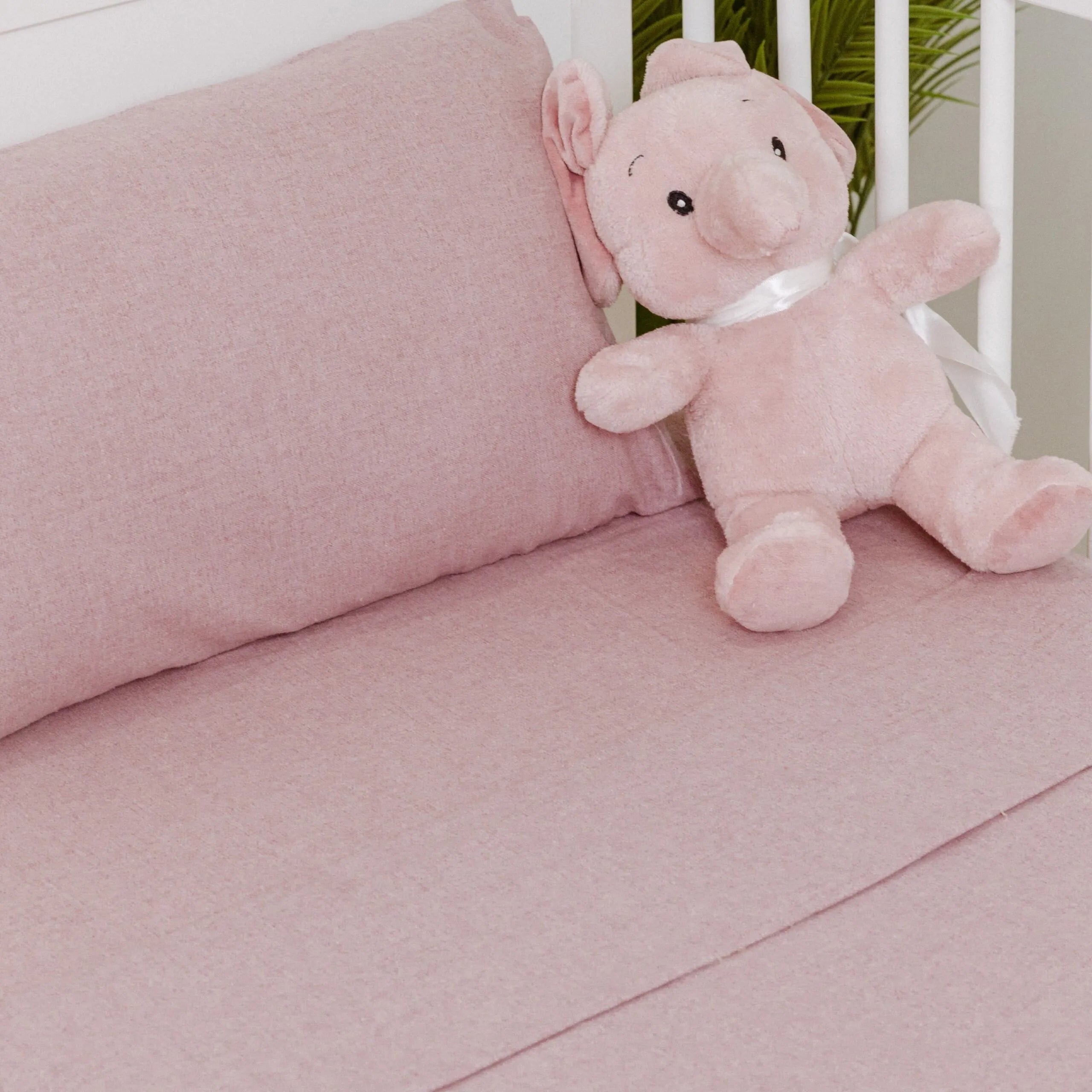 SET LENZUOLA IN FLANELLA SOLIDA