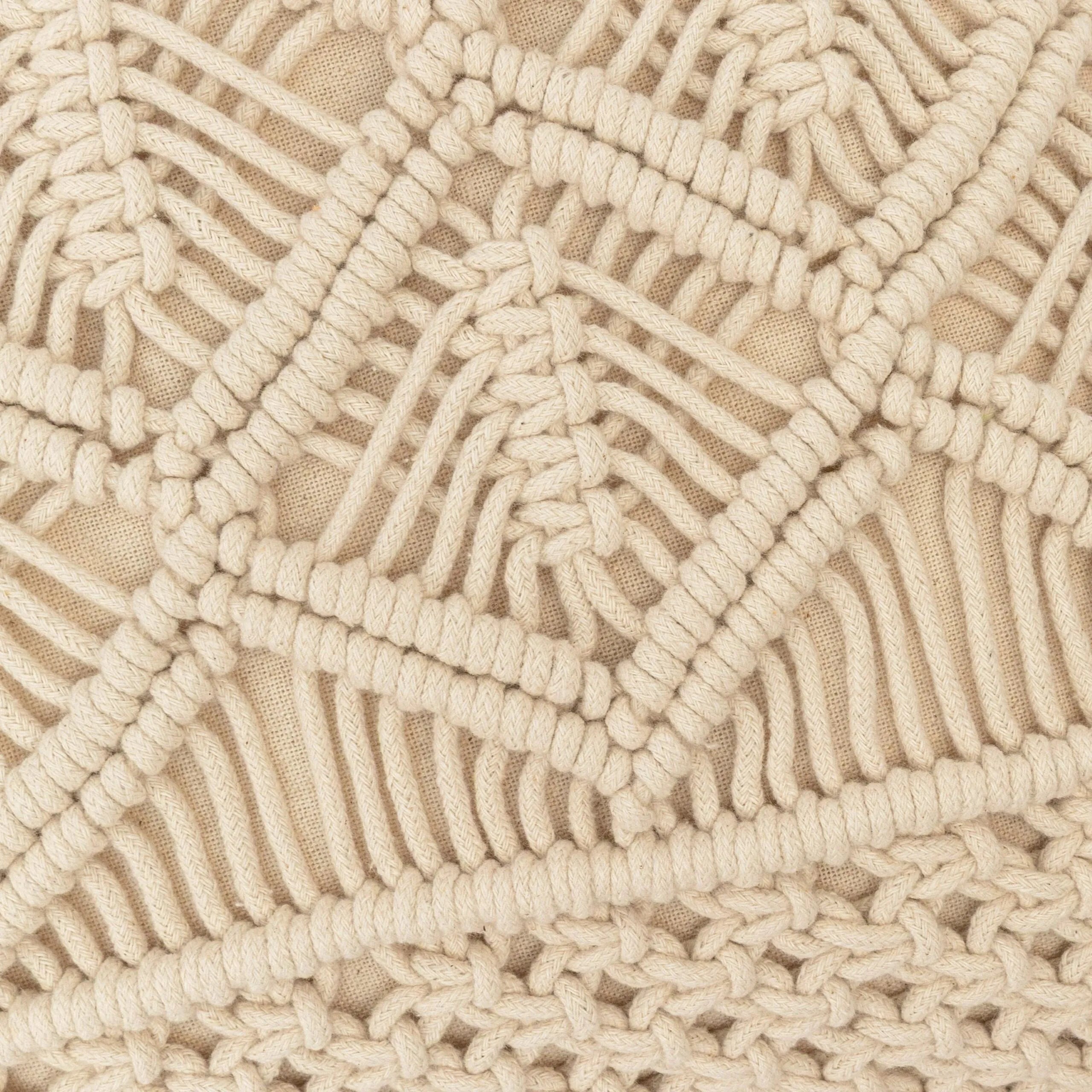 CUSCINO MACRAME ALG CLETO WTE-CS-23-636