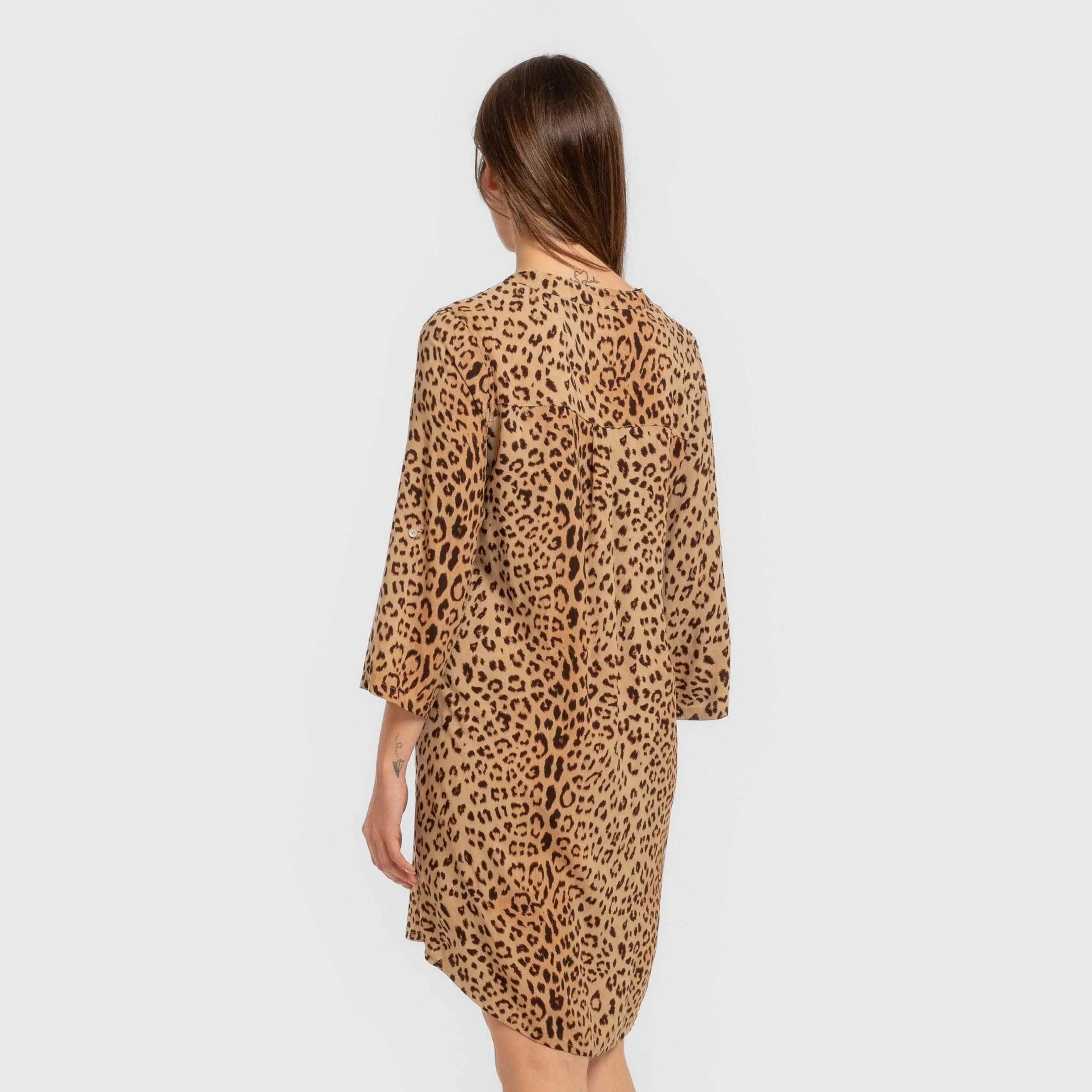 CAMICIA IN VISCOSA LEO