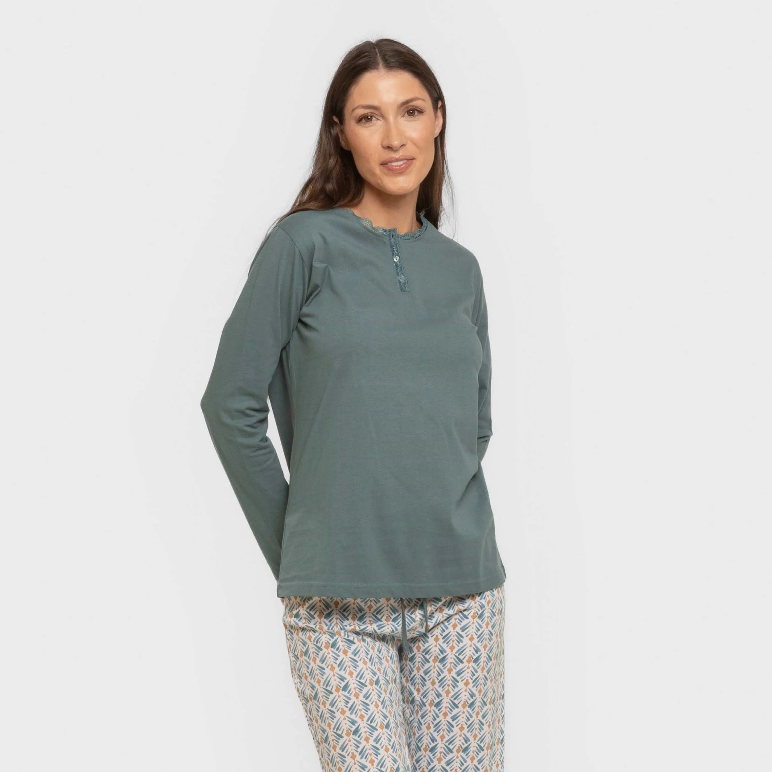 PIGIAMA LUNGO DA DONNA ELOINA