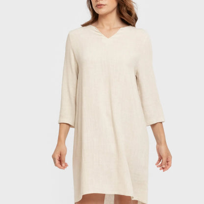 CAMICIA IN LINO SEMPLICE DA DONNA