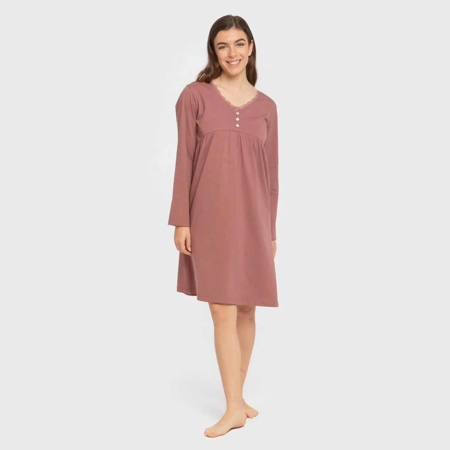 Canotta in pizzo semplice da donna M/L