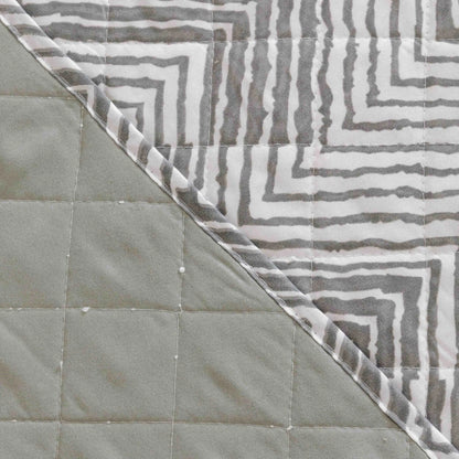 Colcha bouti Criselde verde seco