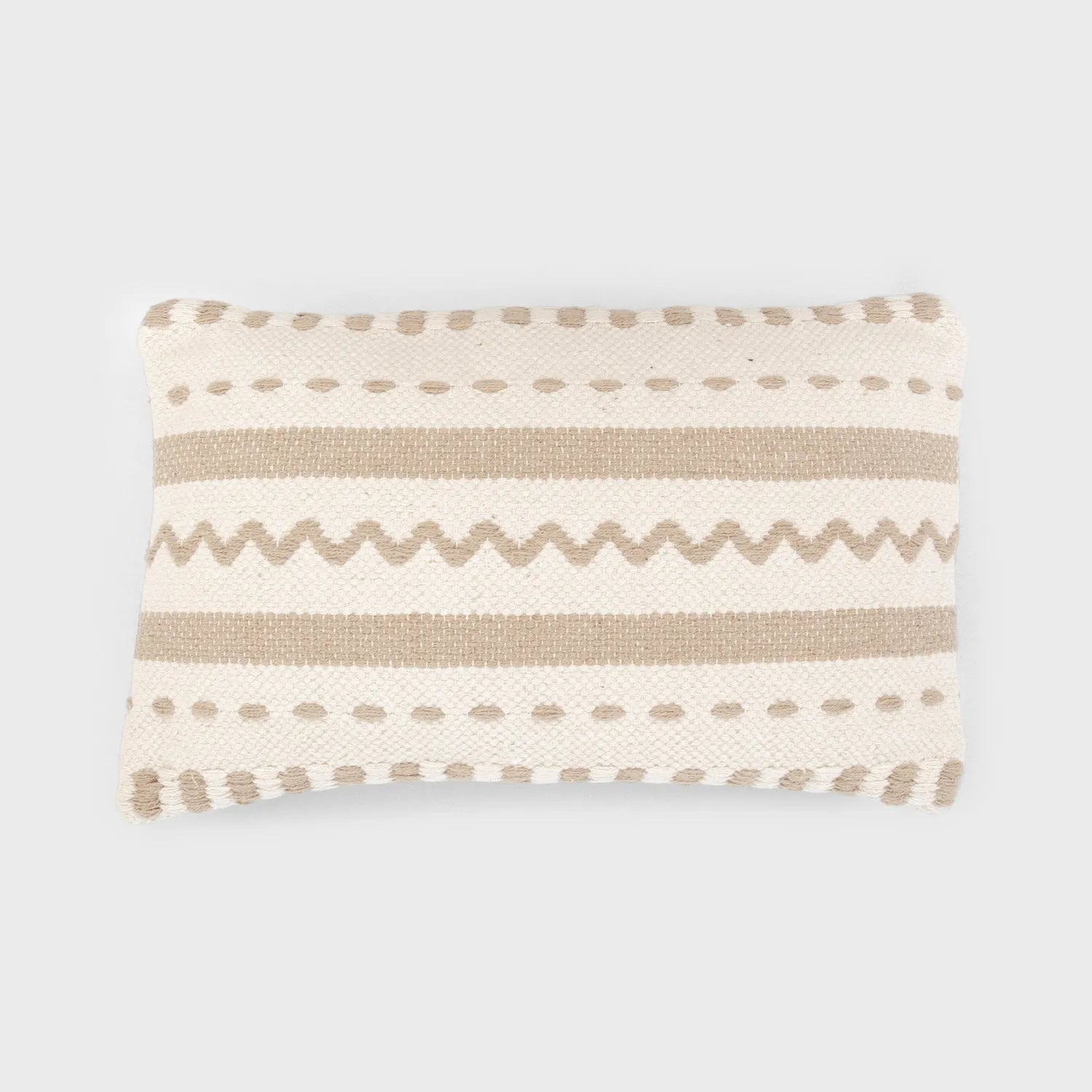 Cojín rectangular algodón Leito 30x50 - funda + relleno