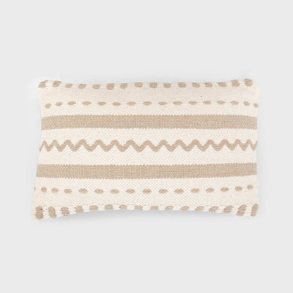 Cojín rectangular algodón Leito 30x50 - funda + relleno