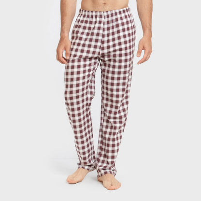 PIGIAMA LUNGO A QUADRI GUSTAVO PER UOMO