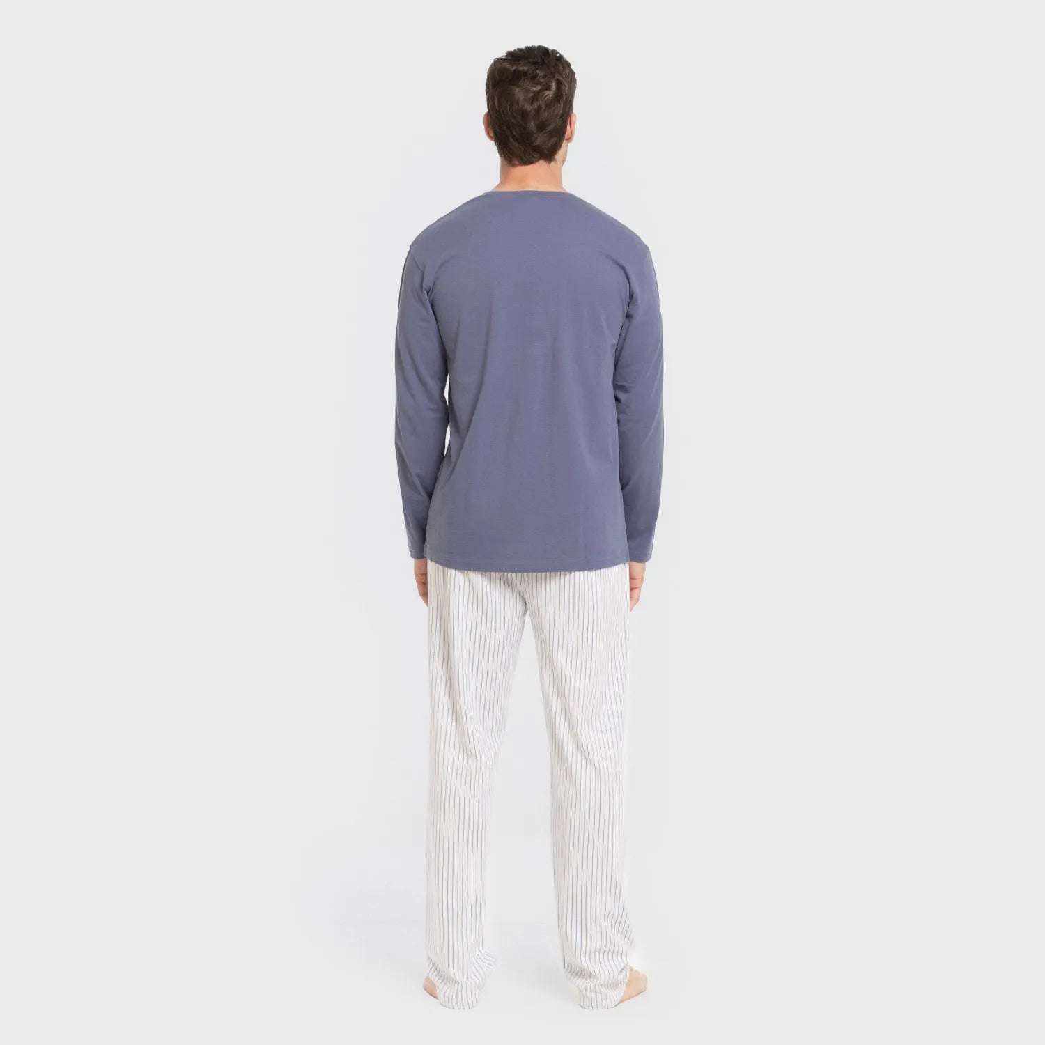 PIGIAMA LUNGO DA UOMO FANDI A RIGHE