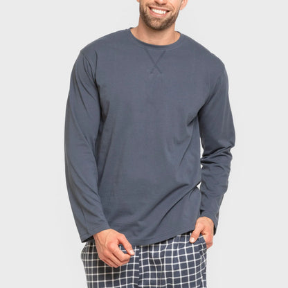 PIGIAMA LUNGO DA UOMO A QUADRI ROBERTO