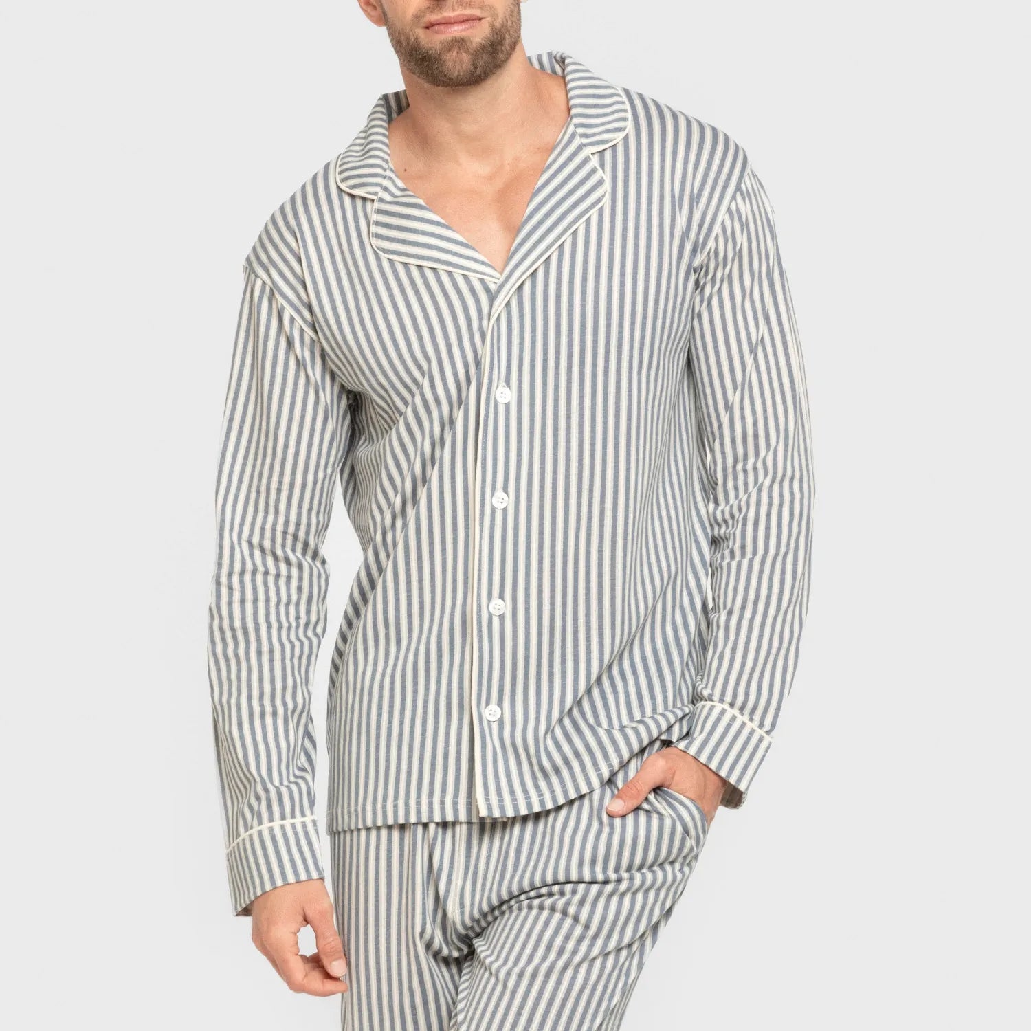 PIGIAMA LUNGO CAMICIA ALG UOMO R CEBALLOS