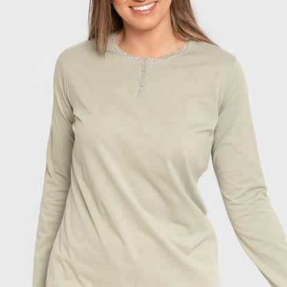 PIGIAMA LUNGO DA DONNA TEBAS