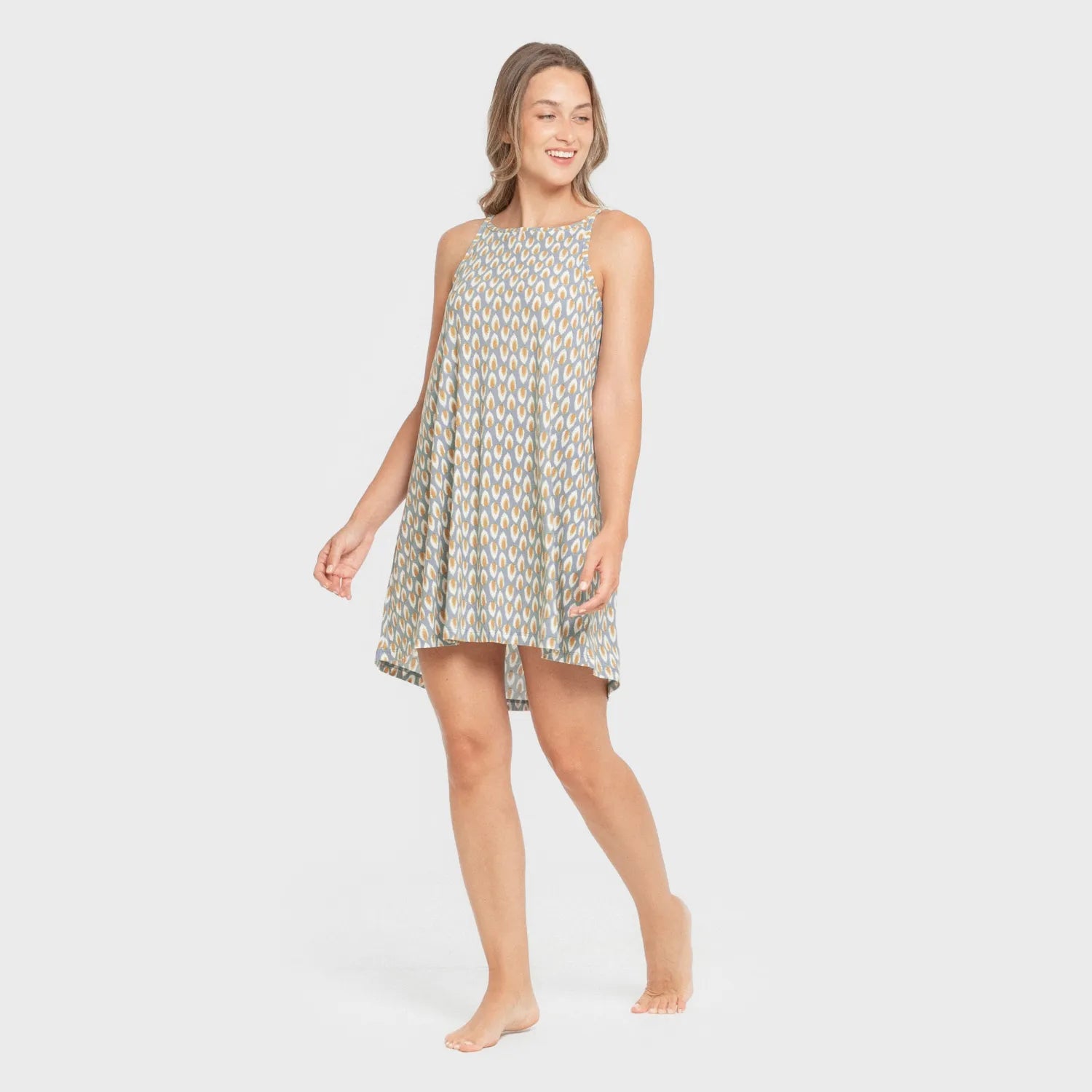 ABITO CORTO IN CREPE CON CINTURINO ZAC