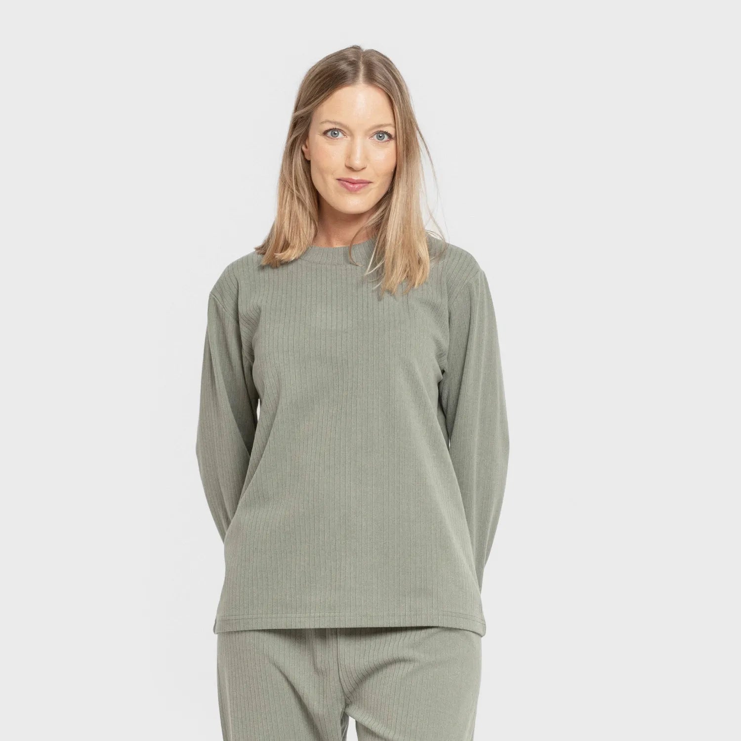 PIGIAMA CANALE A RIGHE LARGHE DA DONNA