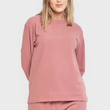 PIGIAMA CANALE A RIGHE LARGHE DA DONNA