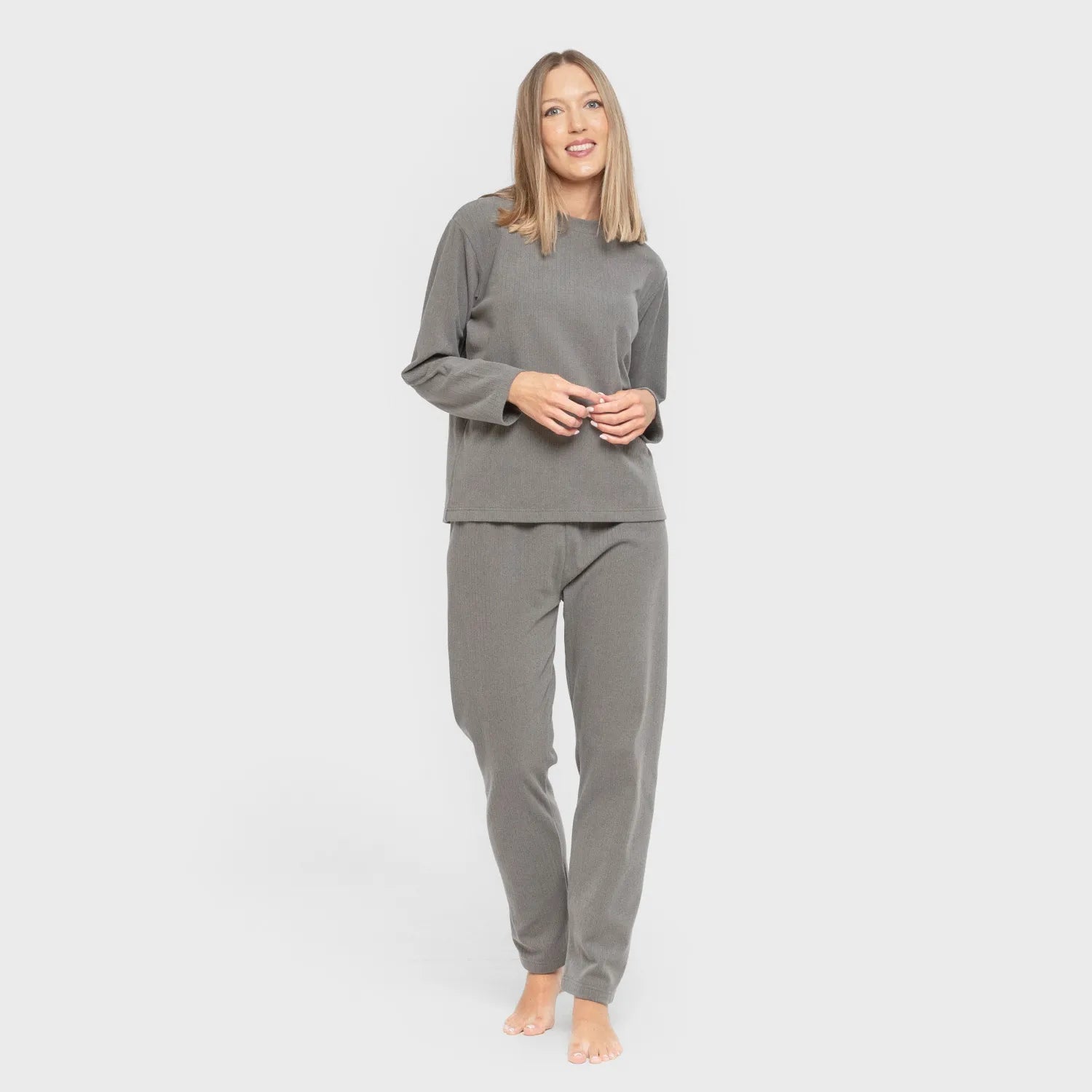 PIGIAMA CANALE A RIGHE LARGHE DA DONNA