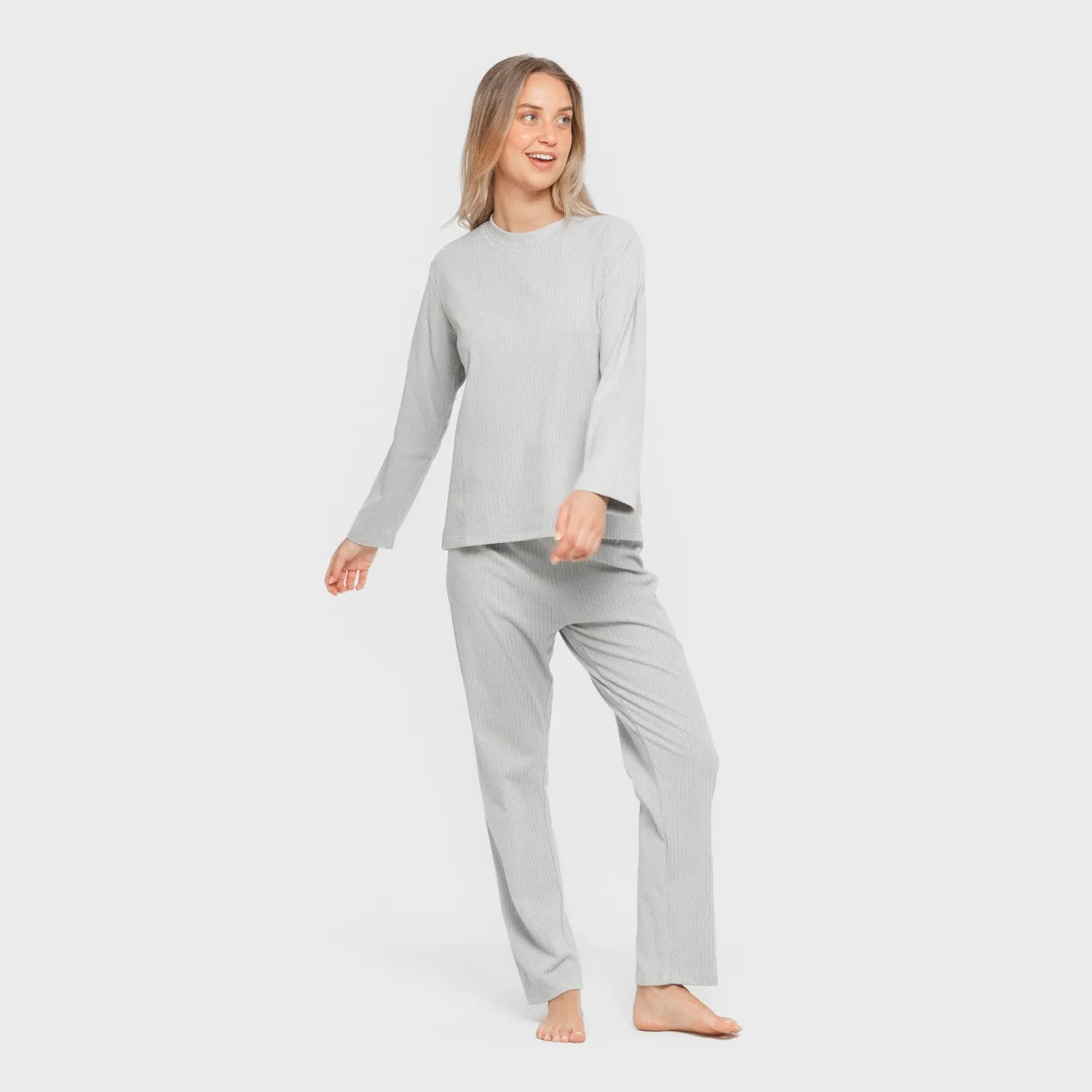 PIGIAMA CANALE A RIGHE LARGHE DA DONNA