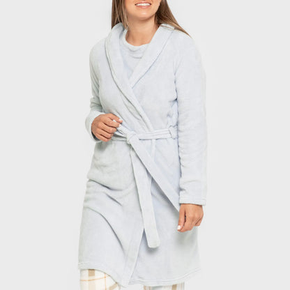 VESTAGLIA CORALLO DA DONNA IN TESSUTO SOLIDO