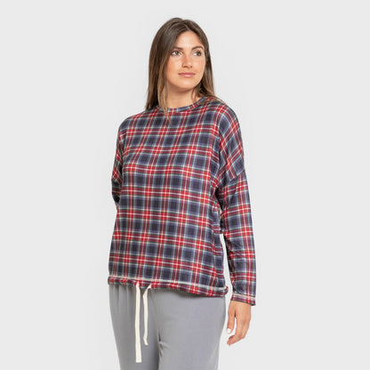 PIGIAMA LUNGO DA DONNA SEGRETO CON IMMAGINE TUC