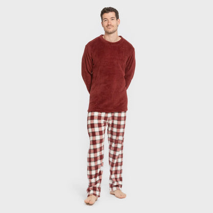 PIGIAMA DA UOMO GUSTAVO PICTURED CORAL