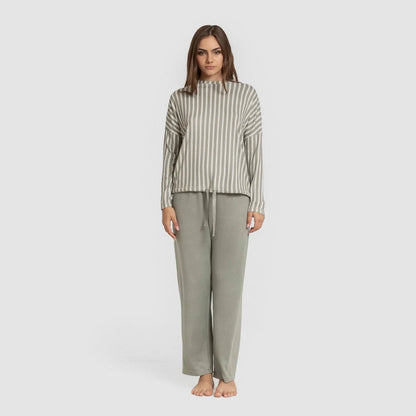 PIGIAMA LUNGO A RIGHE MARSIGLIA DA DONNA SECRET