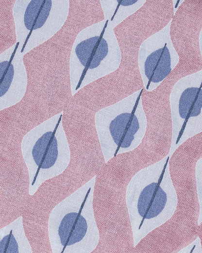 Juego de sábanas algodón Concha malva - PR