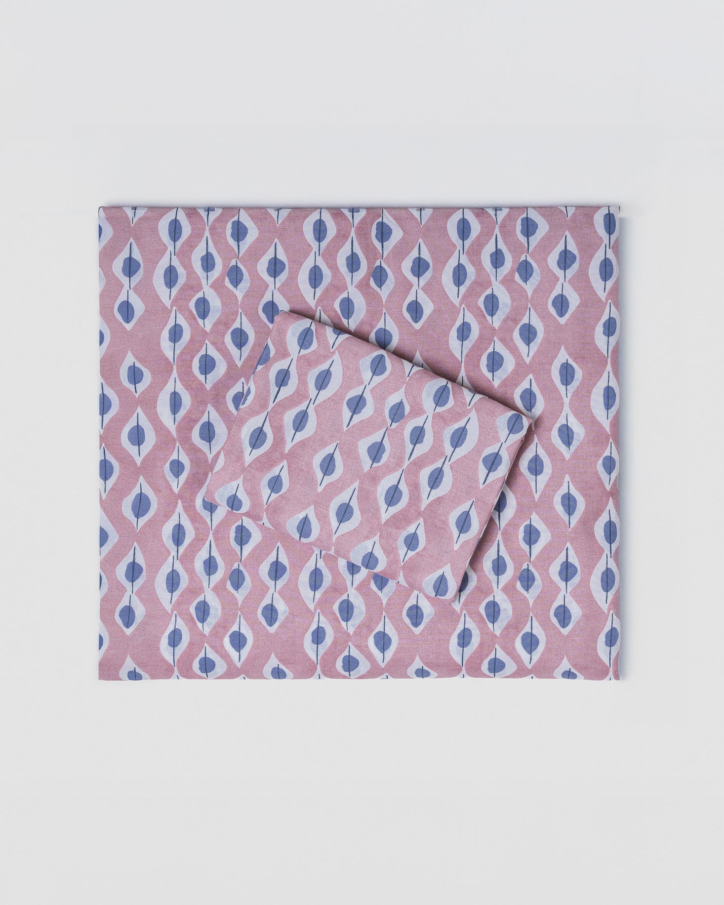 Juego de sábanas algodón Concha malva - PR