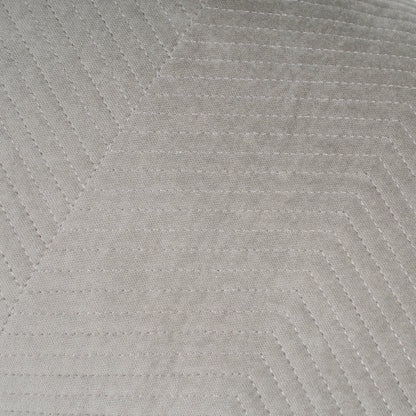 Cojín cuadrante terciopelo algodón Hungria verde seco - funda + relleno