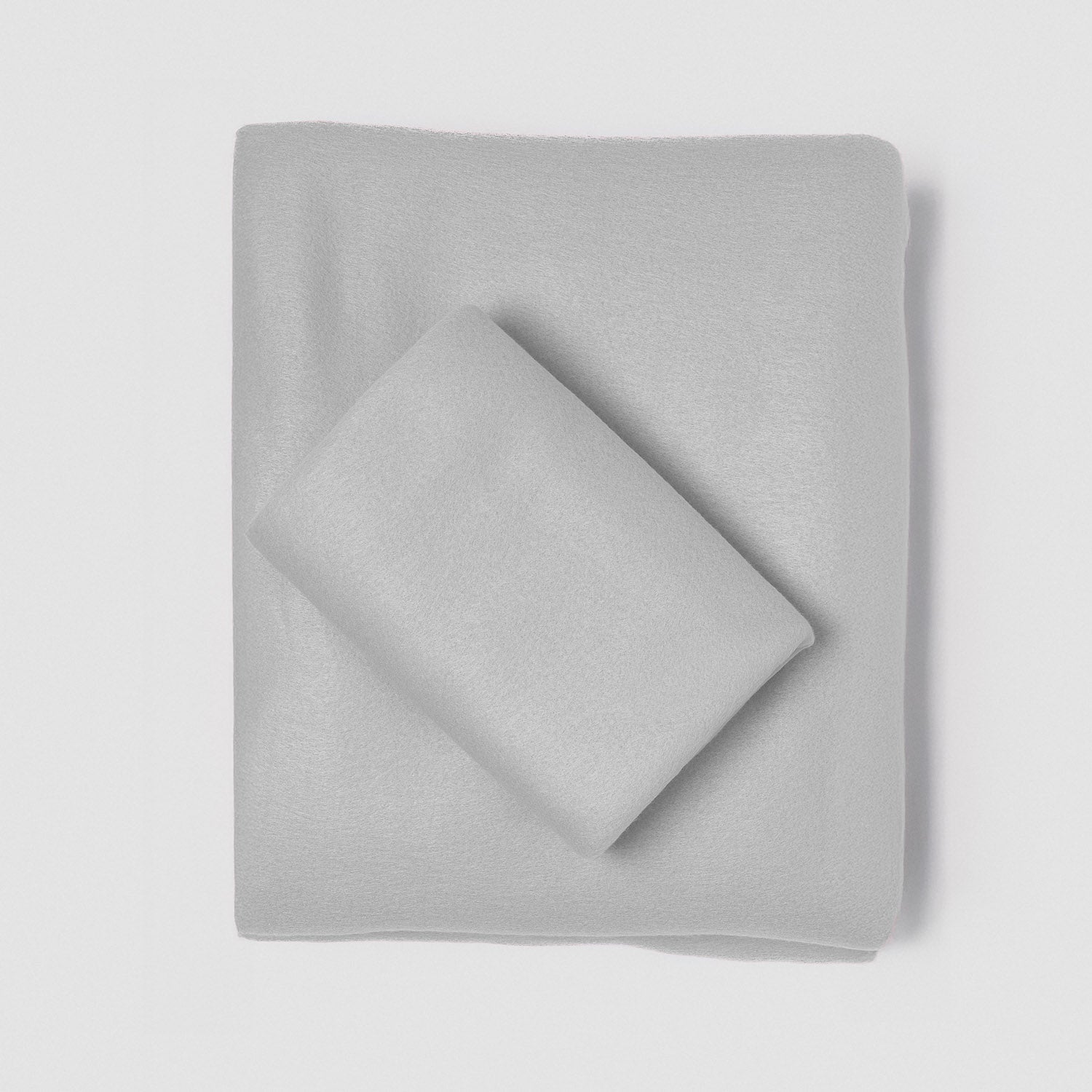 Juego de sábanas Pirineo Lisas Gris Claro - PR