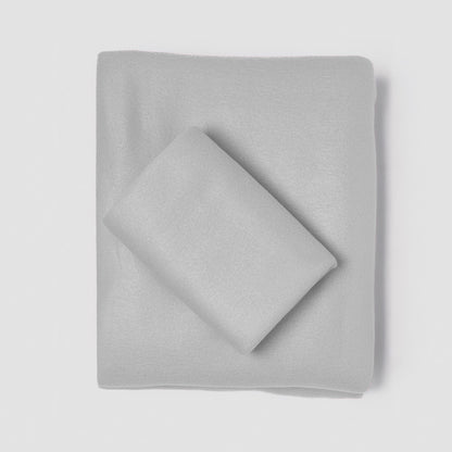 Juego de sábanas Pirineo Lisas Gris Claro - PR