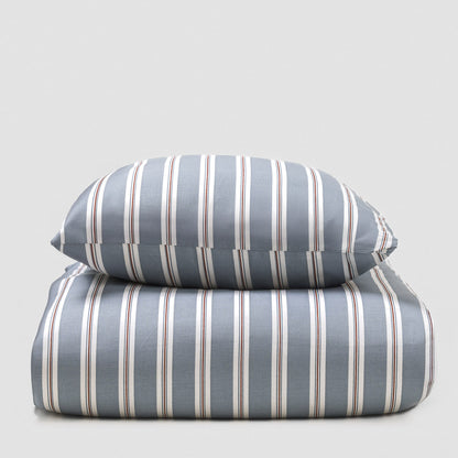 Capa de edredão de algodão Johan indigo- PR