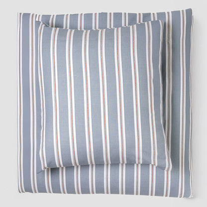 Capa de edredão de algodão Johan indigo- PR