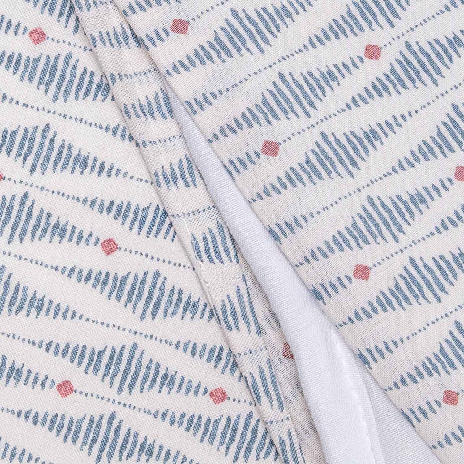 Capa de edredão de algodão Noruega azul esverdeado - PR