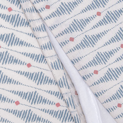 Capa de edredão de algodão Noruega azul esverdeado - PR