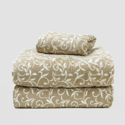 Juego de sábanas coralina Cleopatra verdette - PR