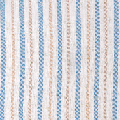 Jogo de lençóis flanela Raya Benet areia - índigo - PR