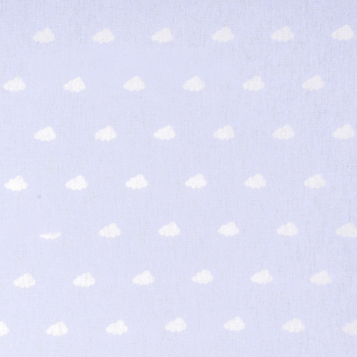 Jogo de lençóis flanela Nubecita azul celeste - PR