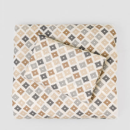 Jogo de lençóis flanela Ayana azul celeste - PR